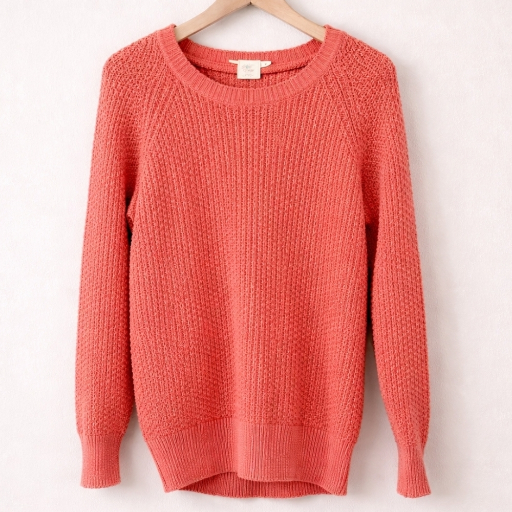 Joie Open-Knit Cotton Sweater –‎ XS